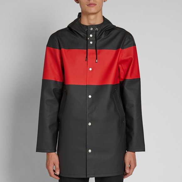Stutterheim Stockholm Waterproof Hooded Raincoat - Picture 2 of 12